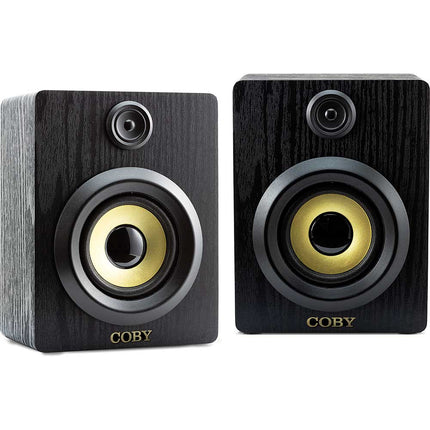 Bluetooth Studio Speakers with True Wireless Technology, Black