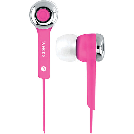CVE-101-BLK Stereo Earbuds w/Mic