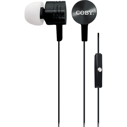 CVE-106-BLK Metallic Stereo Eatbuds