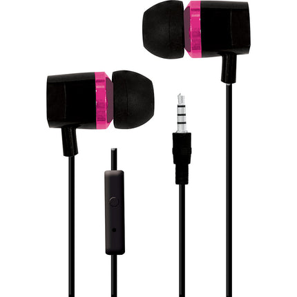 CVE-107-BLU Tangle Free Stereo Earbuds