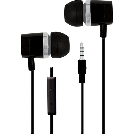 CVE-107-BLU Tangle Free Stereo Earbuds