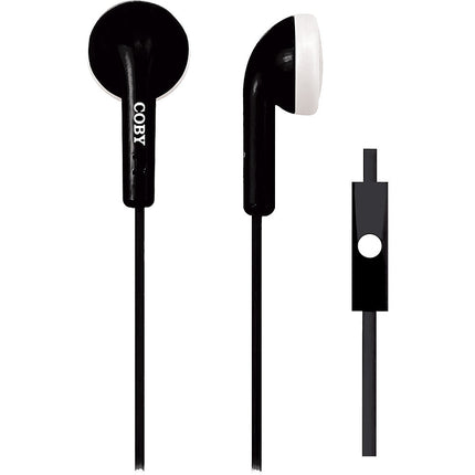 CVE-109-BLK Earbuds w/Mic