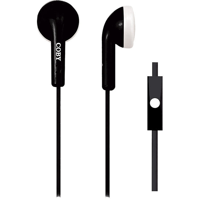 CVE-109-BLK Earbuds w/Mic