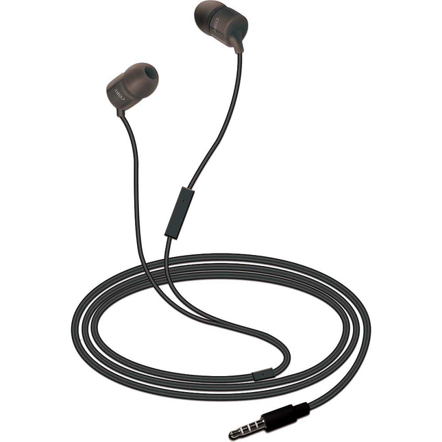 CVE-112-BLK Simply Sound Stereo Earbuds w/ Mic