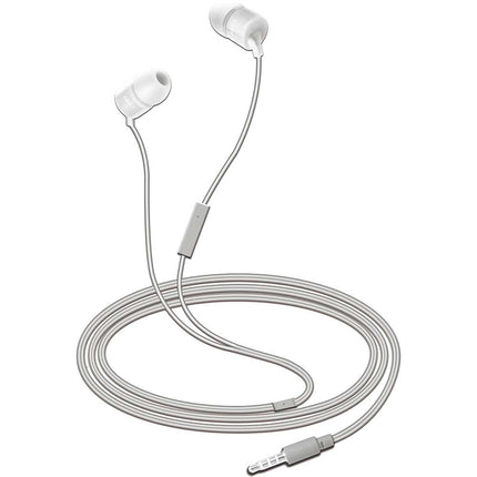 CVE-112-WHT Simply Sound Stereo Earbuds w/ Mic, White