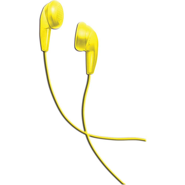 Stereo Earbuds, Yellow