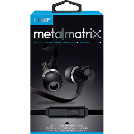 Tangle-Eree Stereo Earbuds w/Mic