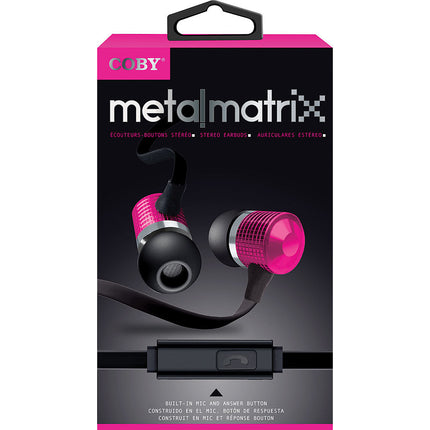 Tangle-Eree Stereo Earbuds w/Mic