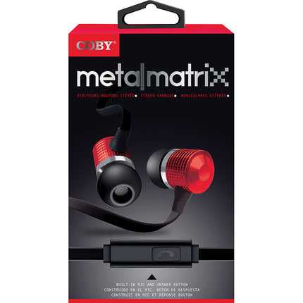 Tangle-Eree Stereo Earbuds w/Mic