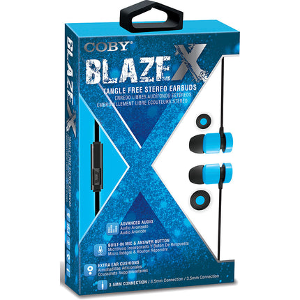Tangle-Free Stereo Earbuds with Bilt in Mic