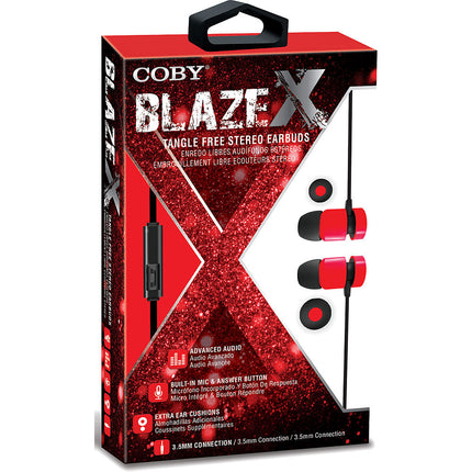 Tangle-Free Stereo Earbuds with Bilt in Mic