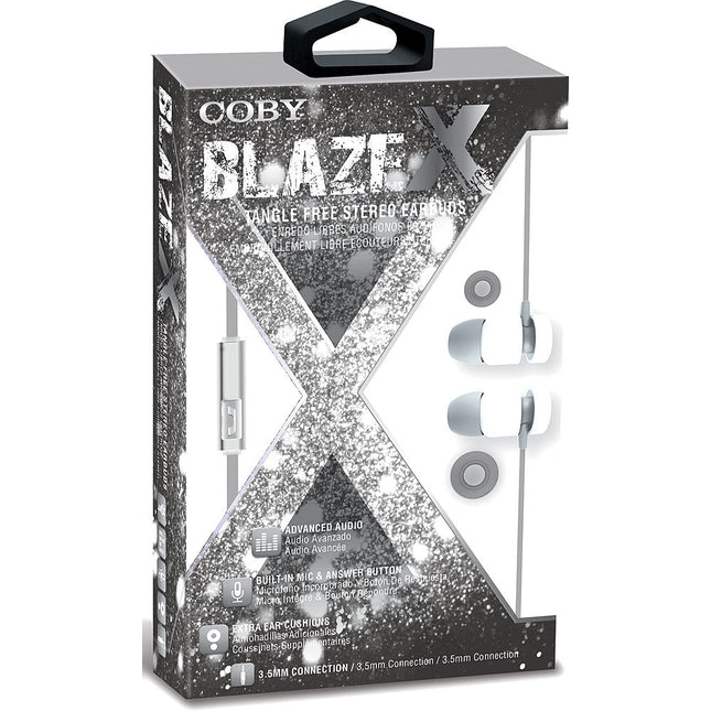 Tangle-Free Stereo Earbuds with Bilt in Mic