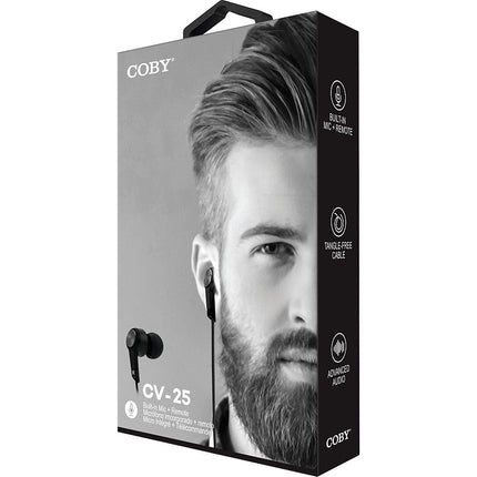 Metal Stereo Earbuds with Mic