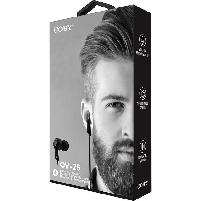 Metal Stereo Earbuds with Mic