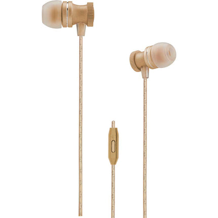 Stereo Earbuds, Gold