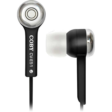 CVE52BK Isolation Earbuds, Black