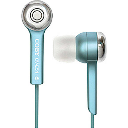 CVE52BL Isolation Earbuds, Blue