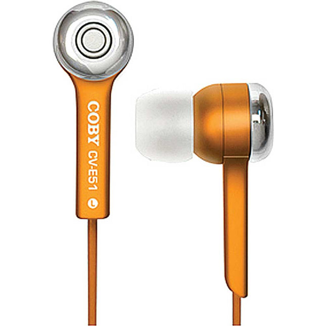 CVE52OR Isolation Earbuds, Orange