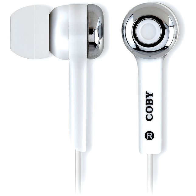 CVE52WH Isolation Earbuds, White