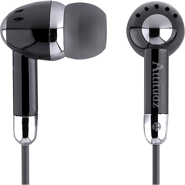 CVE53BLK Isolation Stereo Earbuds, Black