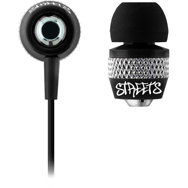 CVE55BK Jammerz Streets Earbuds, Black