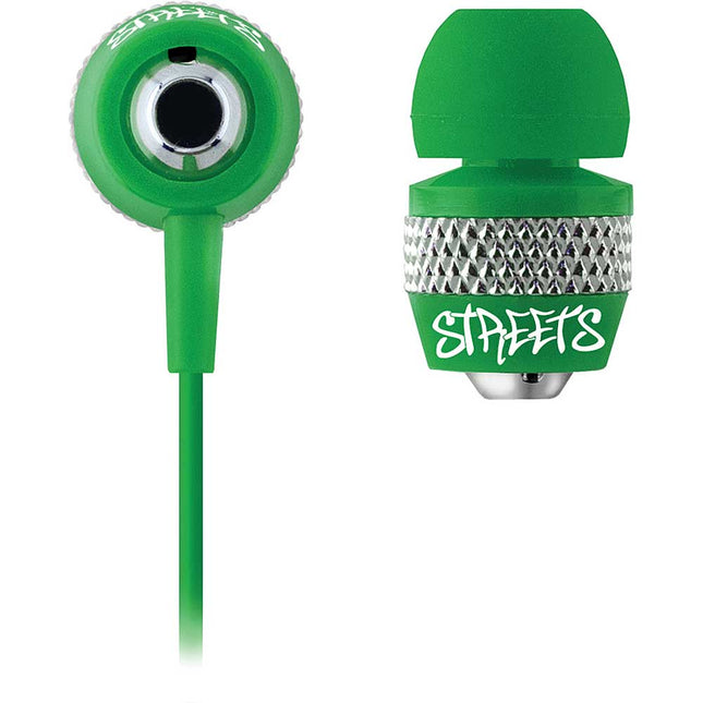 CVE55GR Jammerz Streets Earbuds, Green
