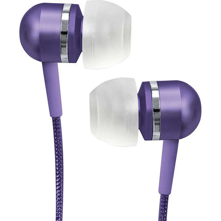 CVEM79PU Isolation Stereo Earbuds, Purple