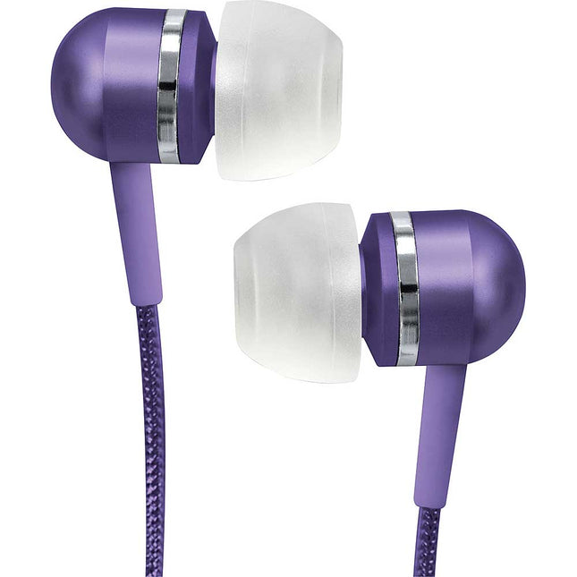 CVEM79PU Isolation Stereo Earbuds, Purple