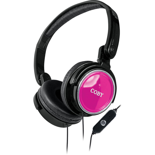 CVH-800-PNK 2 in 1 Jammerz Xtra Headphone/earbuds, Pink