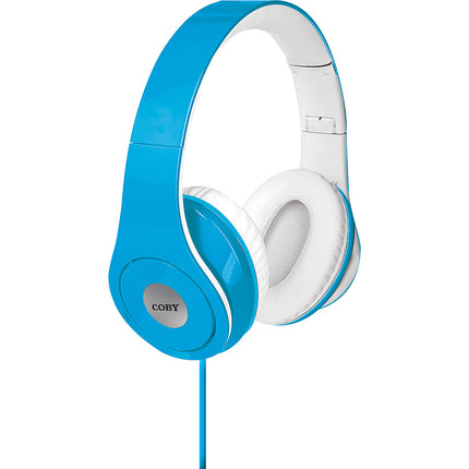 CVH-803-BLU Jammerz Folding Headphones, Blue