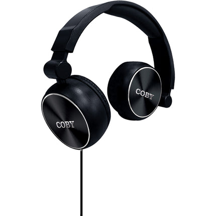CVH-804-BLK Aluminum FOLDZ Headphones, Black
