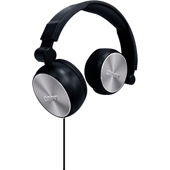 CVH-804-SLV Aluminum FOLDZ Headphones, Silver