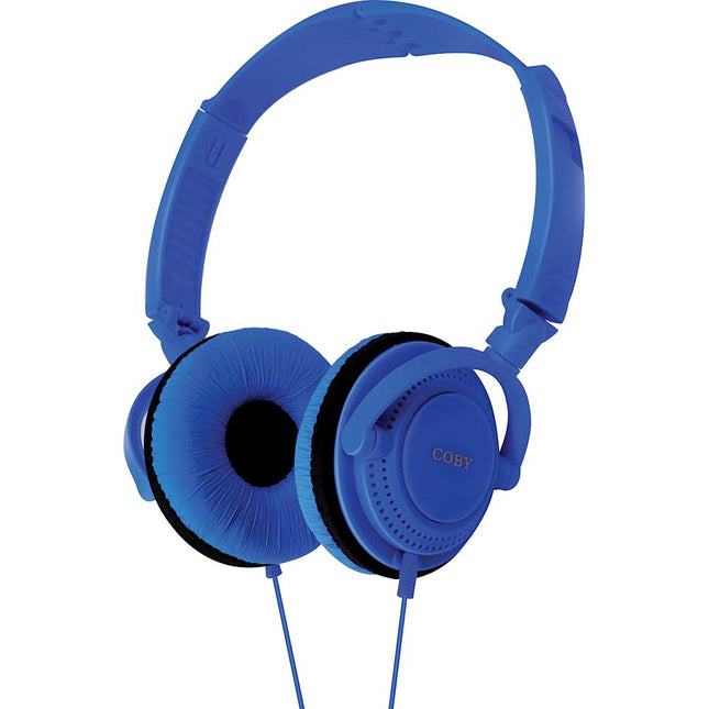 Twister Stereo Headphones, Blue