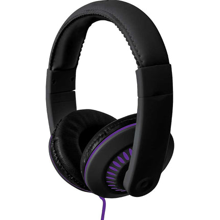 Melody Stereo Headphones w/Mic, Purple