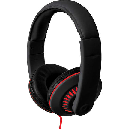 Melody Stereo Headphones w/Mic, Red