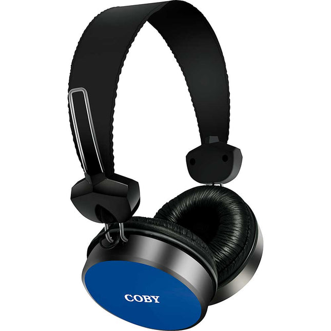 Alto Stereo Headphones w/Mic, Blue