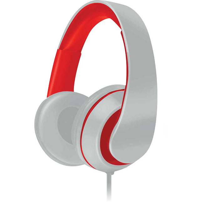 Equinox Stereo Headphones w/Mic, White