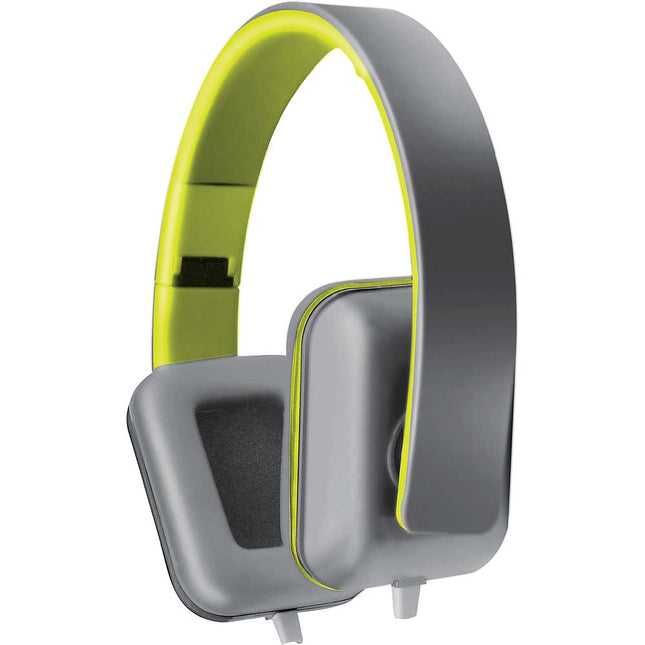 Colorbeat Stereo Headphones w/Mic, Grey