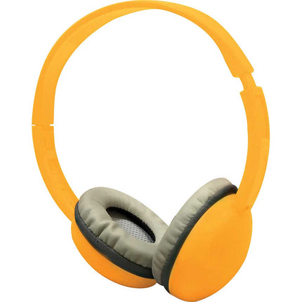 Color Kids Headphone w/Mic, Orange