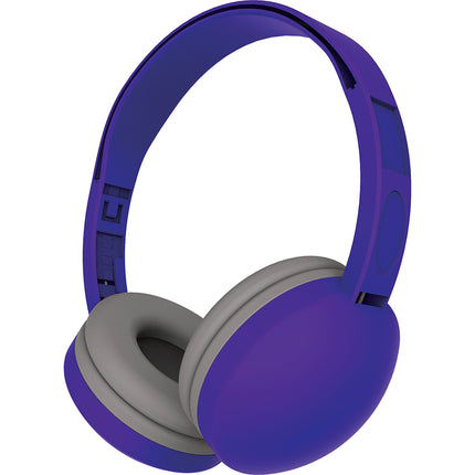 Color Kids Headphone w/Mic, Purple
