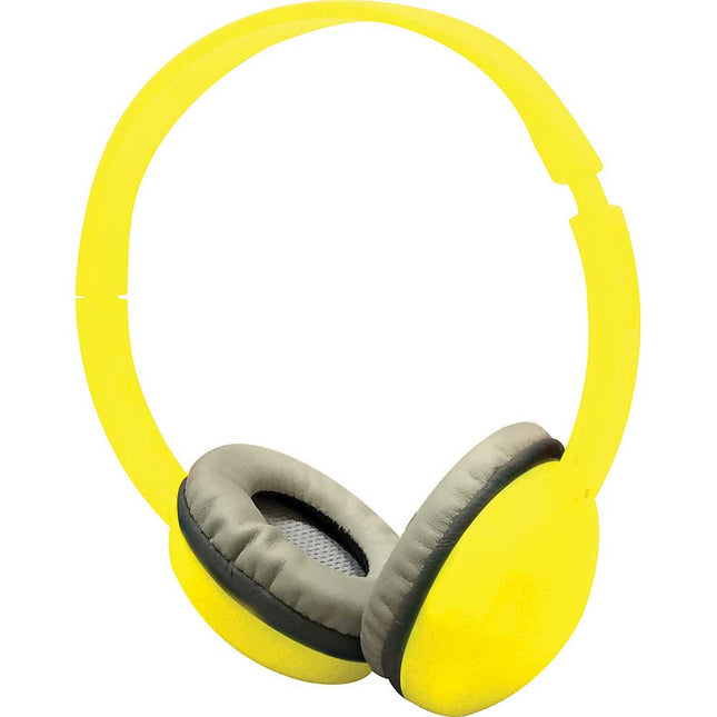 Color Kids Headphone w/Mic, Yellow