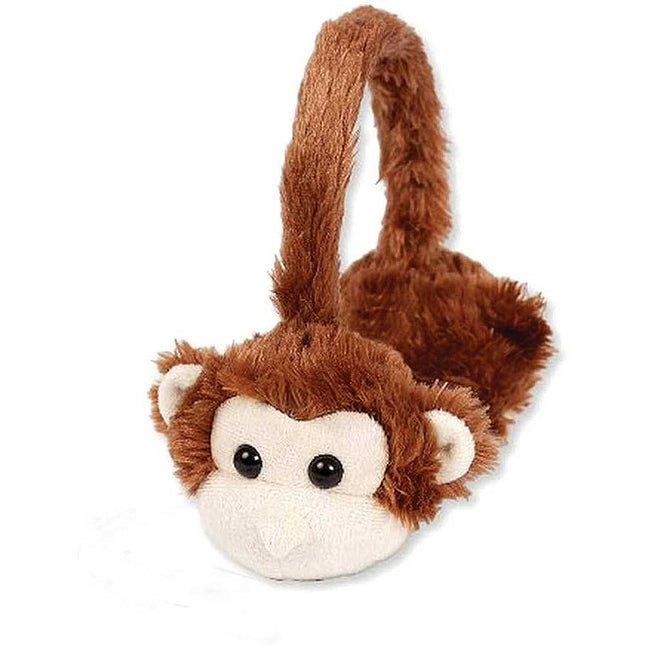 PLUSH Headphone w/Mic, Monkey