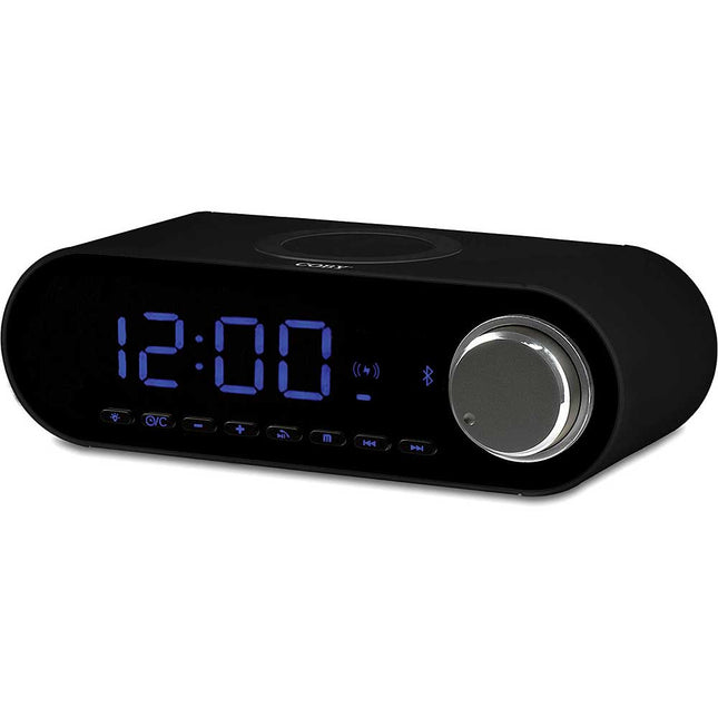 Clock Radio with Wireless Charger