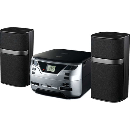 CD Micro System with AM/FM Tuner, Black