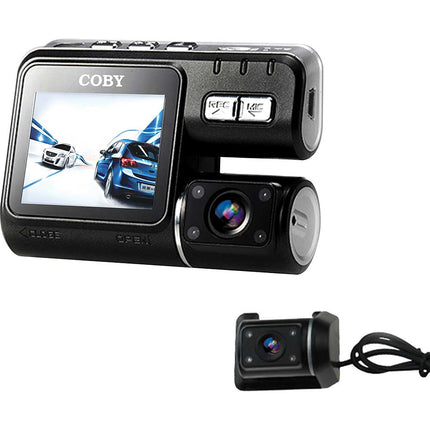 Front & Back 720p GRS Logger Car Dash Cam & DVR