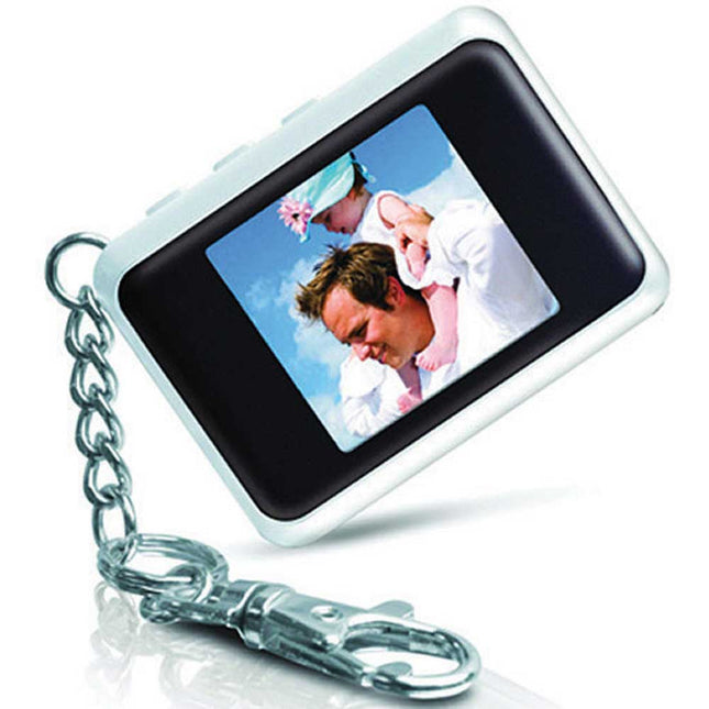 DP151WH 1.5" TFT LCD Photo Keychain, White