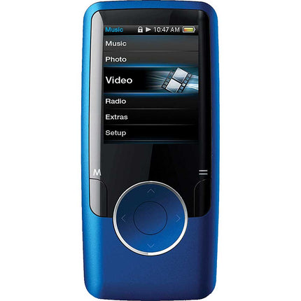 MP620-4GBL 4GB 1.8" FM/Video MP3 Player, Blue