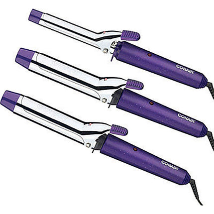 Supreme Triple Curling Iron Pack - 1/2 inch, 3/4 inch and 1 inch