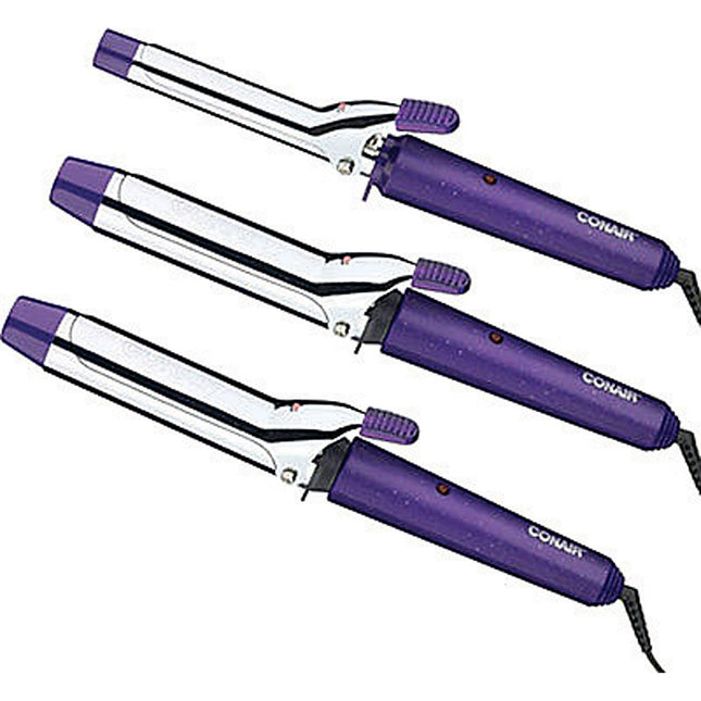 Supreme Triple Curling Iron Pack - 1/2 inch, 3/4 inch and 1 inch