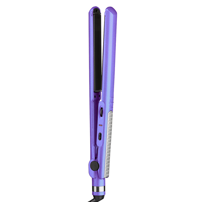 1-inch Tourmaline Ceramic Flat Iron, Purple